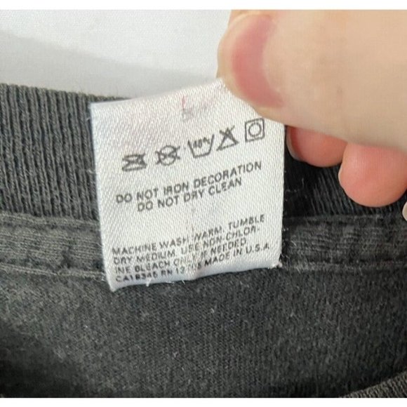 Vintage St. Thomas US Virgin Islands 90s Palm Tree Night Sky Large Graphic Sz XL - Picture 7 of 10